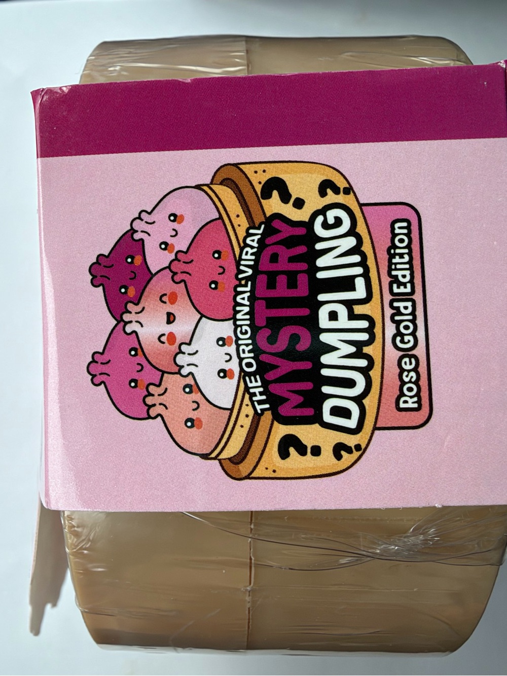 Mystery Dumpling Rose Gold Edition Party Favor - Pink